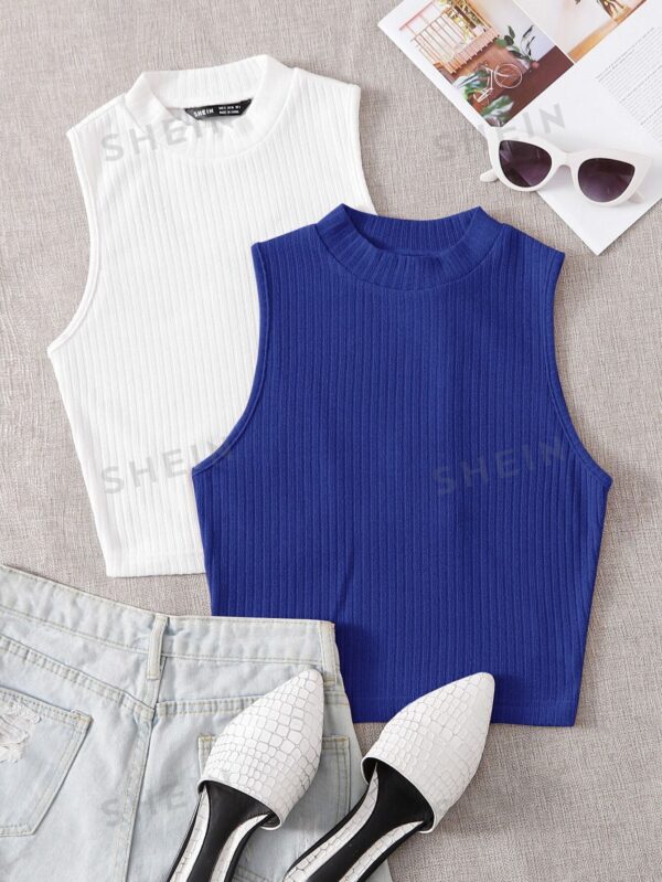 قمصان بدون أكمام للنساء SHEIN EZwear