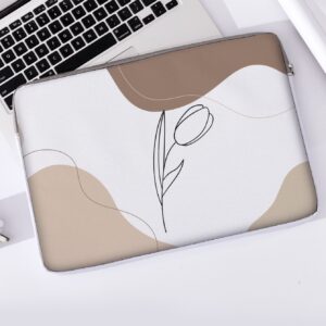 Floral Print Laptop Bag