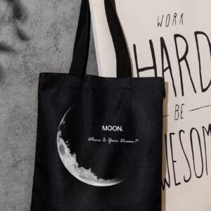 Moon & Letter  Shopper Bag