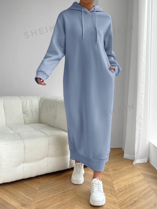 SHEIN Essnce  فستان بغطاء للرأس من