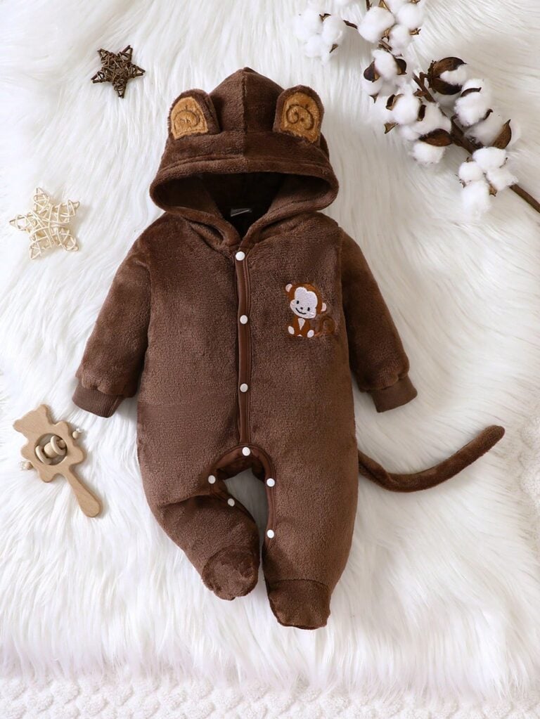 Baby Boy Cute  Monkey   Pyjamas