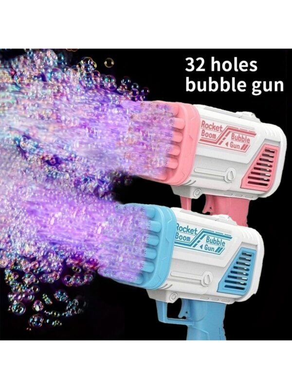 ⁦Bubble Gun Electric Automatic Soap Rocket⁩ - الصورة ⁦4⁩
