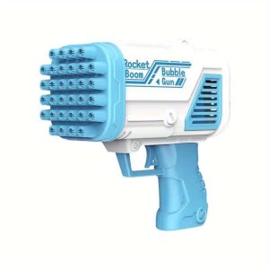 Bubble Gun Electric Automatic Soap Rocket