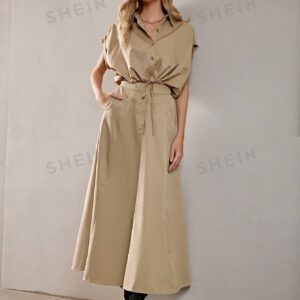 SHEIN BIZwear  Blouse & Skirt