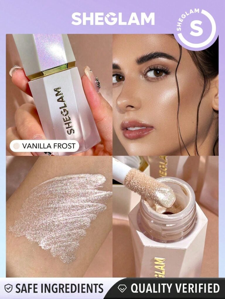 هايلايتر سائل Sheglam Glow Bloom بلون فانيلا فروست.