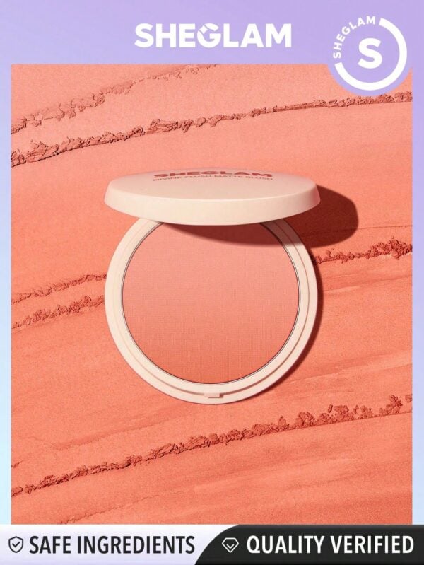 Blush Powder يدوم طويلاً، متوهج خفيف الوزن، أحمر الخدود الطبيعي للوجه
