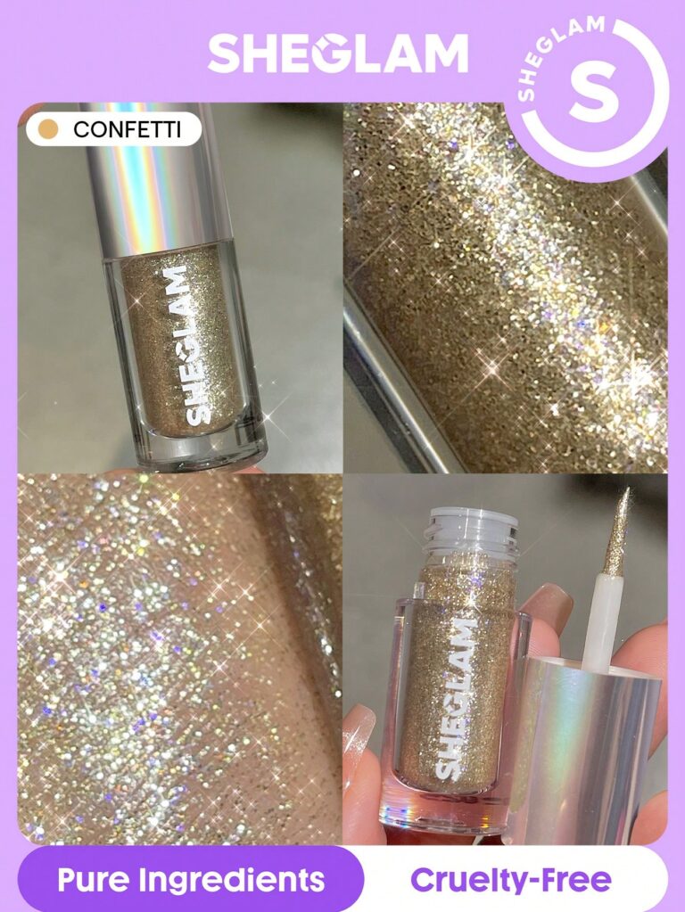 محدد عيون لامع  بلون Confetti