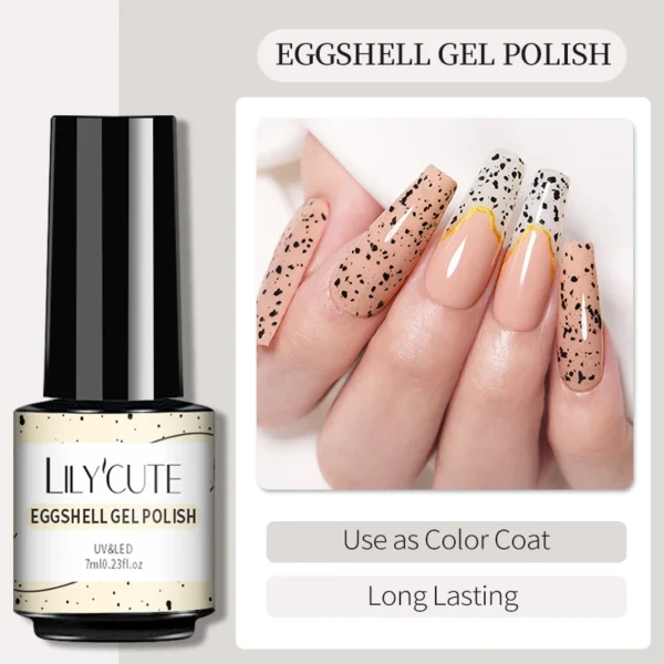 LILYCUTE 7ML مزيل رطوبة وطبقة أساس وطبقة علوية للأظافر، يجف بالهواء.